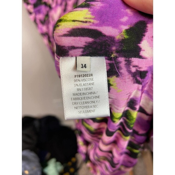 Jason Wu Collection Printed Draped Jersey Dress - Picture 3 of 4